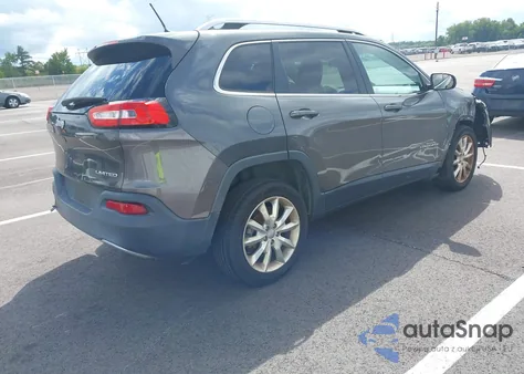 2016 Jeep Cherokee Limited z USA, uszkodzony, nr VIN 1C4PJLDB5GW249541